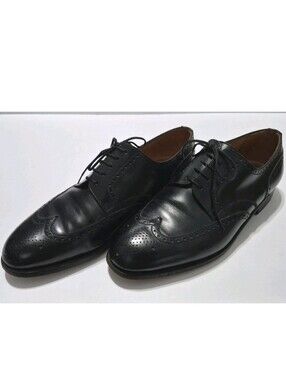 J.M. Weston Wingtip Derbies 587 Size 10.5E** Made In France.